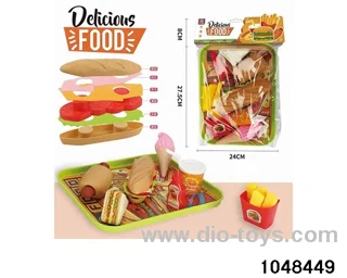 Card Head Burger in PP bag with header