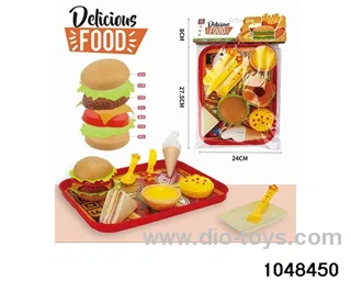 Card Head Burger in PP bag with header