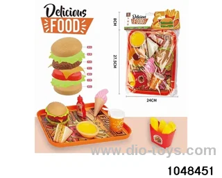 Card Head Burger in PP bag with header