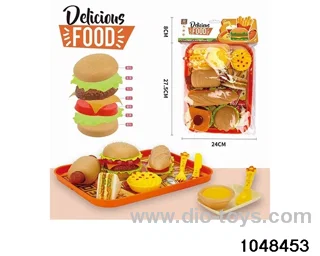 Card Head Burger in PP bag with header