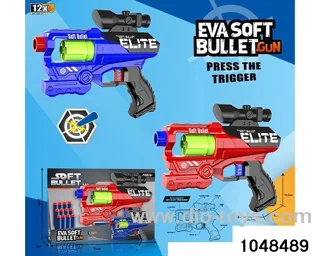 EVA soft projectile gun in display box