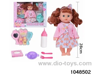 12 inch doll set in window box