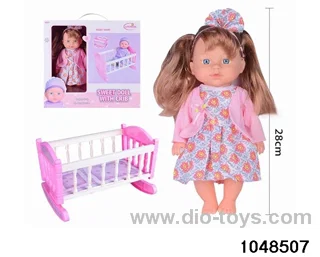 12 inch doll set in window box