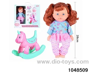 12 inch doll set in window box