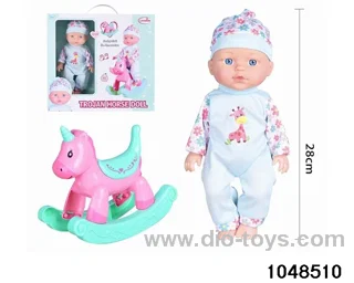 12 inch doll set in window box