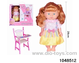12 inch doll set in window box
