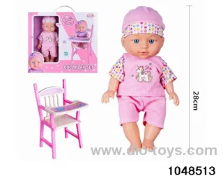 12 inch doll set in window box