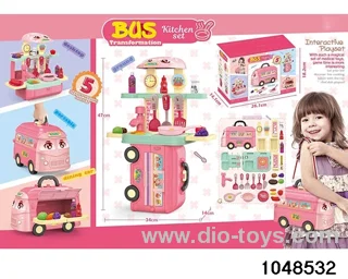 Five in One Tableware Bus (GCC) in color box