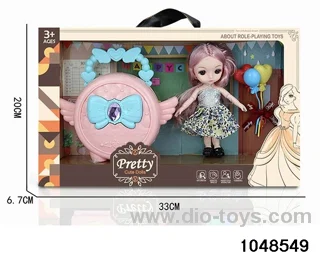 Baby bag set in window box