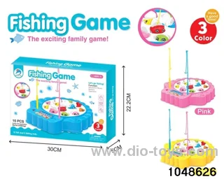 B/O fishing toys with music