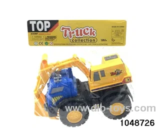 engineering vehicles in PP bag with header