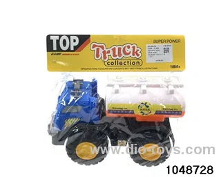 engineering vehicles in PP bag with header
