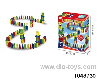 dominoes in color box