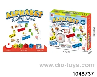 Alphabet Spelling Word Game in color box