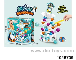 Penguin Ski Ball Game in color box