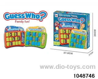 Guess Who Game in color box