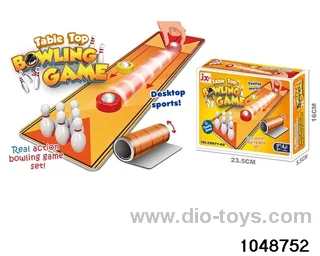 Bowling games in color box