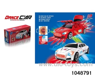 Electric Lighted Musical Car in color box