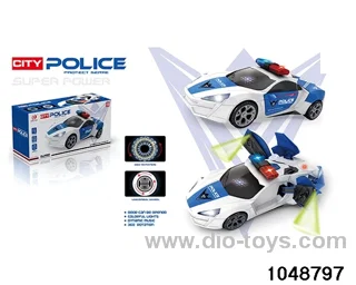 Electric Lighted Musical Car in color box