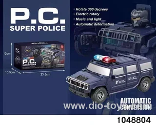 Electric Lighted Musical Car in color box