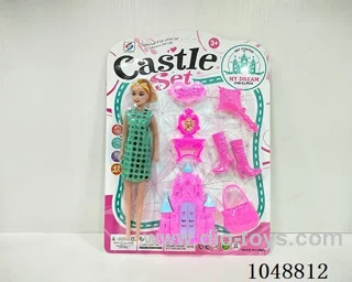 DIY castle with princess jewelry