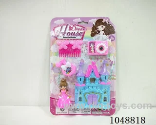 DIY castle with princess camera