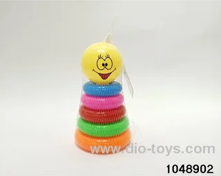 Smiley Jenga in Net bag