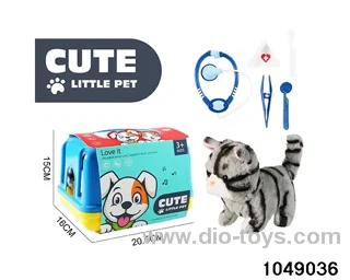 Electric Plush Toys in paper card