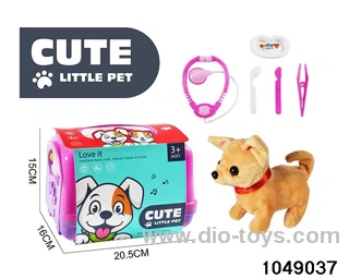Electric Plush Toys in paper card