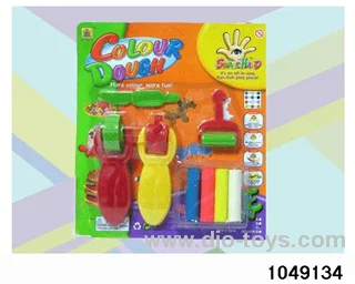 colored clay in Blister card