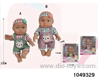 9 inch doll in window box