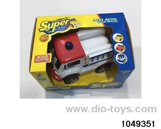 inertial vehicle in display box