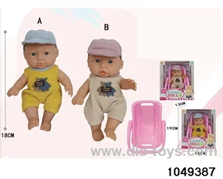 7 inch doll in window box
