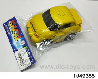 inertial vehicle in PP bag with header