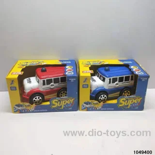 inertial vehicle in display box