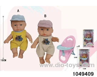 7 inch doll in window box