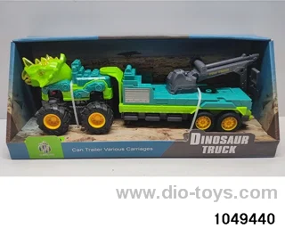 Inertia car with sound and light in display box