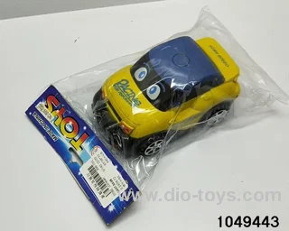 inertial vehicle in PP bag with header