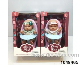 7 inch doll in window box