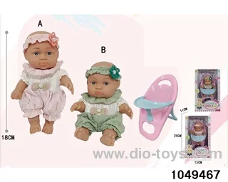 7 inch doll in window box