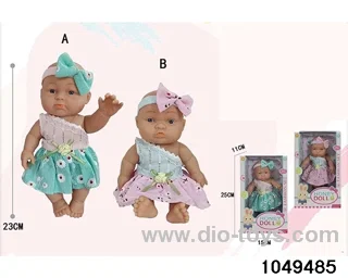 9 inch doll in window box
