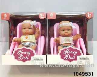 7 inch doll in window box