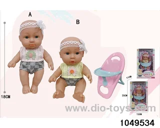 7 inch doll in window box