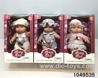 9 inch doll in window box