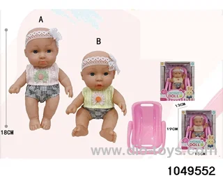 7 inch doll in window box
