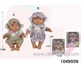 9 inch doll in window box