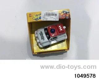 inertial vehicle in PP bag with header