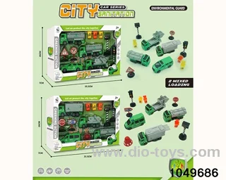 Pull Back Car Set（2 Mixed）in window box