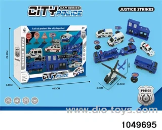 Pull Back Car Set in window box