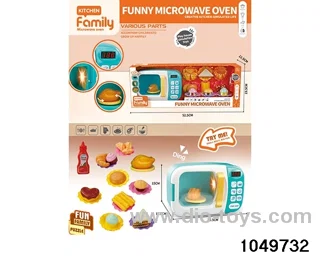 Microwave Oven Set in window box